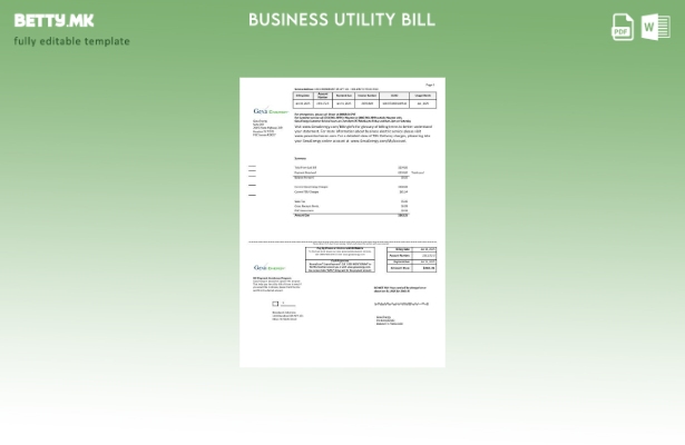 Сметка за комунални услуги во САД Тексас Gexa Energy